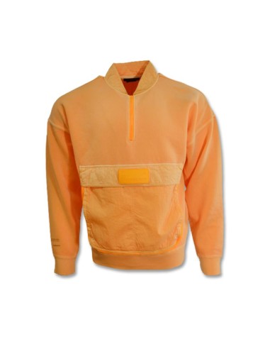 Men's Jordan 23 Engineered 12 Zip Top Orange Jacket CJ5997810