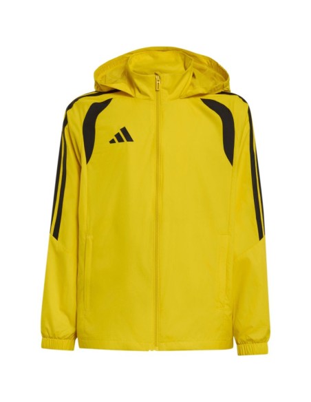 adidas Tiro 26 League Windbreaker Yellow Kids Jacket KT2425