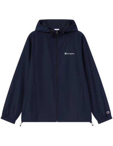 Champion Windbreaker Men's Jacket Navy Blue 222272 BS501