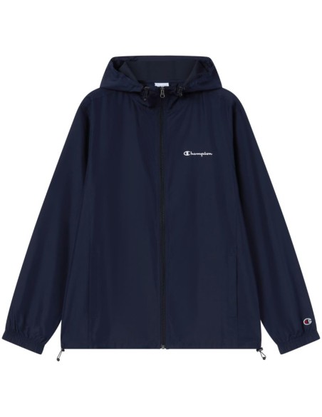 Champion Windbreaker Men's Jacket Navy Blue 222272 BS501