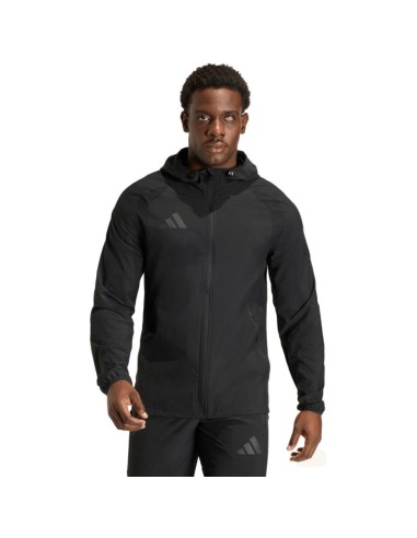 Men's adidas Tiro 26 Travel Windbreaker Jacket Black JM5539