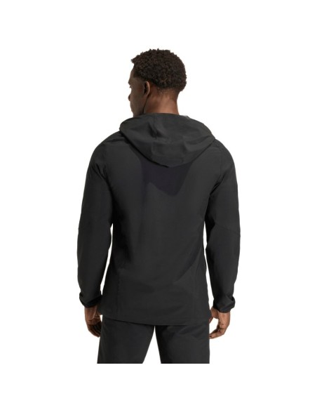 Men's adidas Tiro 26 Travel Windbreaker Jacket Black JM5539