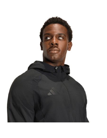 Men's adidas Tiro 26 Travel Windbreaker Jacket Black JM5539
