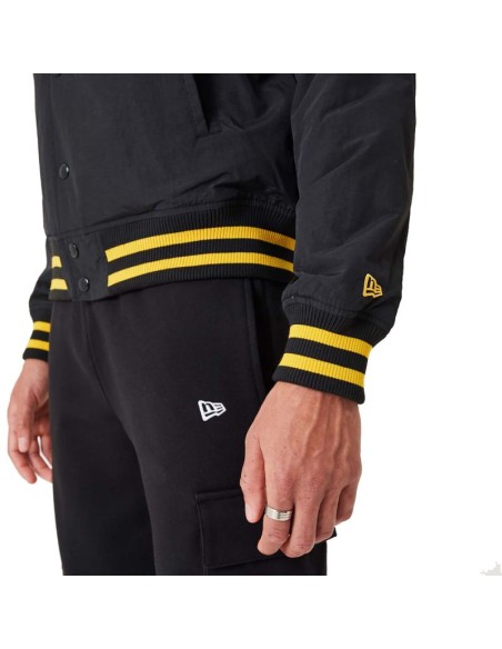New Era NBA Los Angeles Lakers Script Bomber Jacket 60332205