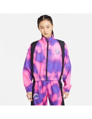 Women's Lightweight Air Jordan PSG Warmup Jacket CZ7503510