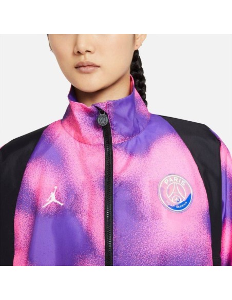 Women's Lightweight Air Jordan PSG Warmup Jacket CZ7503510