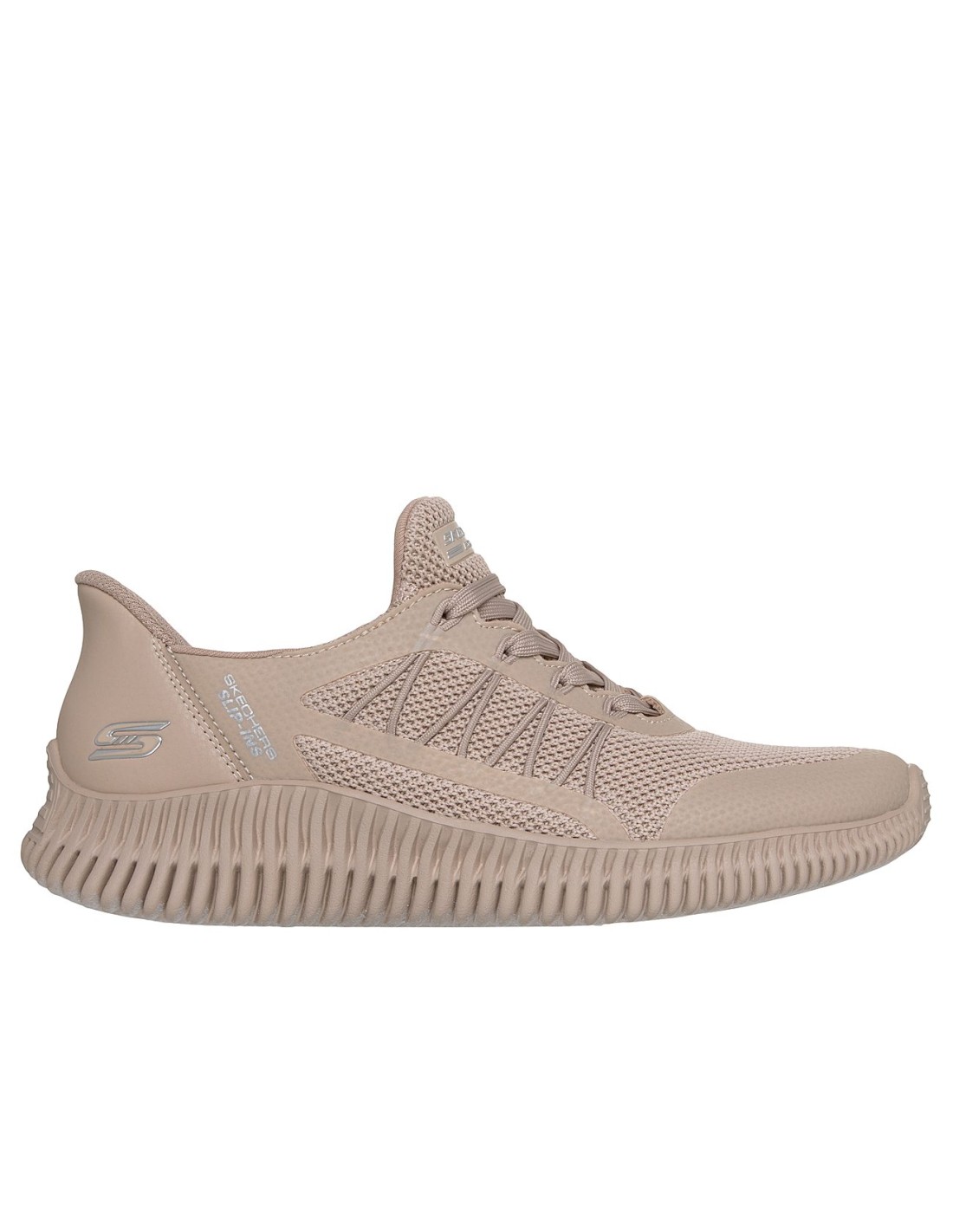 Skechers SlipIns Bobs Geo Lite Divine Pace 117413TAN