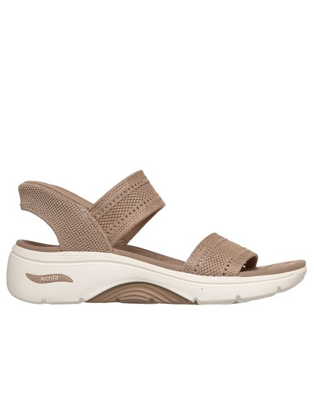 Skechers SlipIns GO Walk Arch Fit 20 Sandal Kennedy 140844TAN