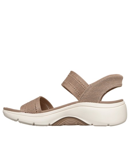 Skechers SlipIns GO Walk Arch Fit 20 Sandal Kennedy 140844TAN