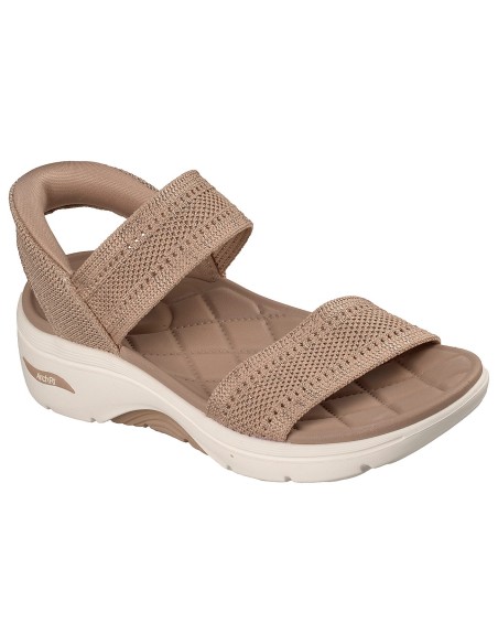 Skechers SlipIns GO Walk Arch Fit 20 Sandal Kennedy 140844TAN