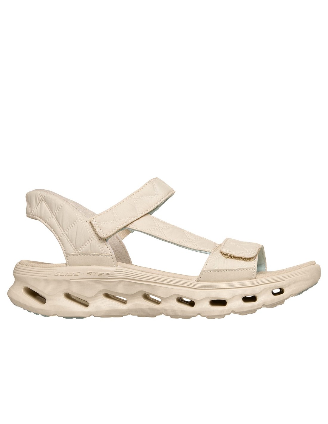 Skechers SlipIns GO Walk GlideStep 20 Sandal Cozy Fit Jada 141276NAT