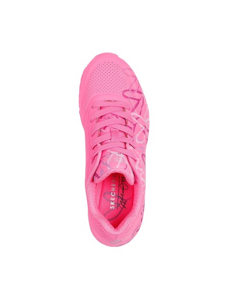 Skechers x JGoldcrown Uno shoes Spread the Love W 155507HTPK