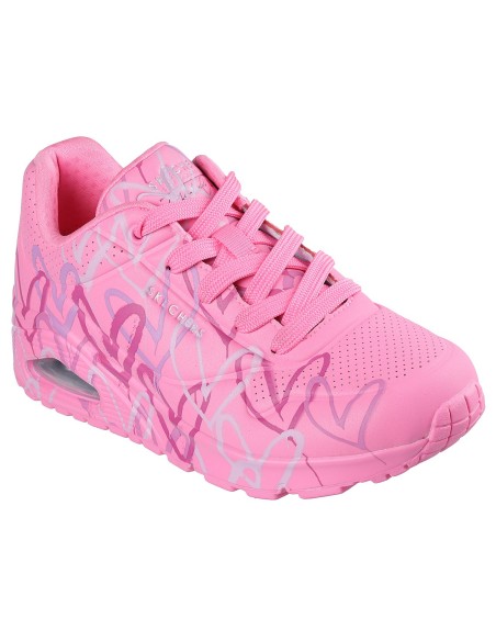 Skechers x JGoldcrown Uno shoes Spread the Love W 155507HTPK