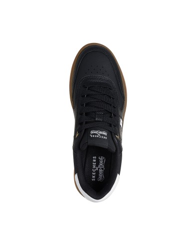 Skechers Duraleather Lace Up Snoop Cupsole Sneaker 251200BKW