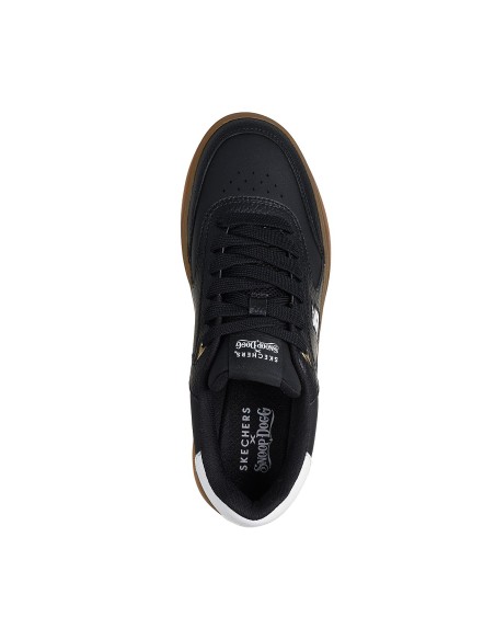 Skechers Duraleather Lace Up Snoop Cupsole Sneaker 251200BKW