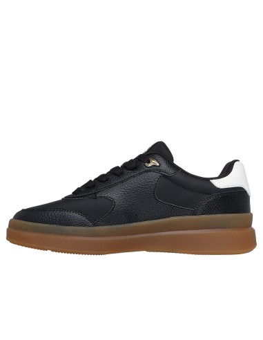 Skechers Duraleather Lace Up Snoop Cupsole Sneaker 251200BKW
