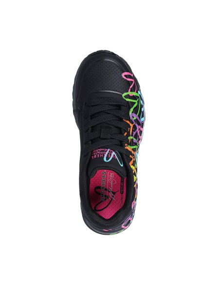 Skechers Uno Lte shoes Spread The Love W 314064LBKMT