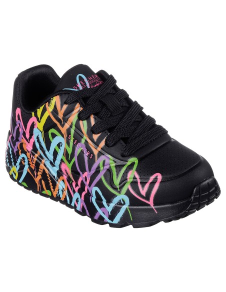 Skechers Uno Lte shoes Spread The Love W 314064LBKMT