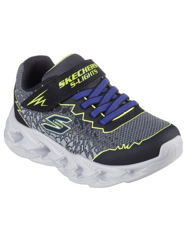 Skechers S Lights Vortex 20 Zorento Jr shoes 400603LBKYL