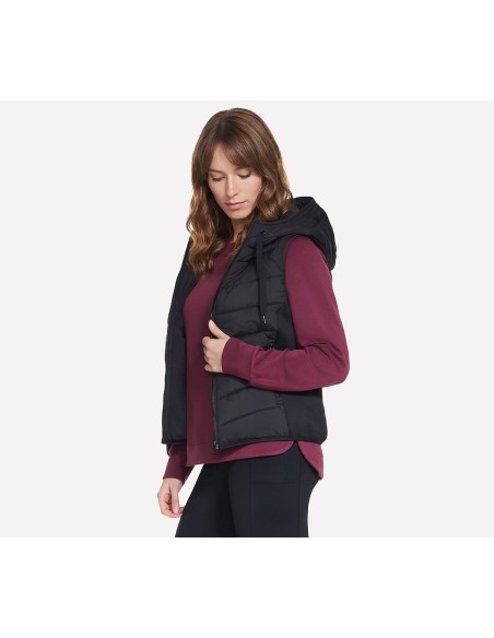 Skechers GO Shield Performance Elite Hooded Vest JA212BLK