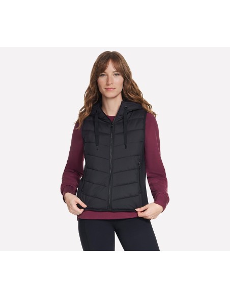 Skechers GO Shield Performance Elite Hooded Vest JA212BLK