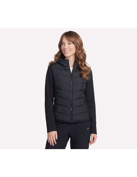 Skechers GO Shield Performance Elite Hooded Jacket JA232BLK