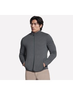 Skechers The Hoodless Hoodie Ottoman Jacket JA25GNBK