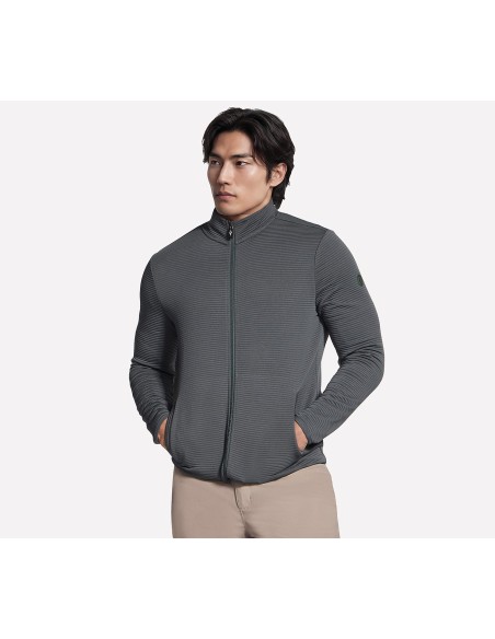Skechers The Hoodless Hoodie Ottoman Jacket JA25GNBK