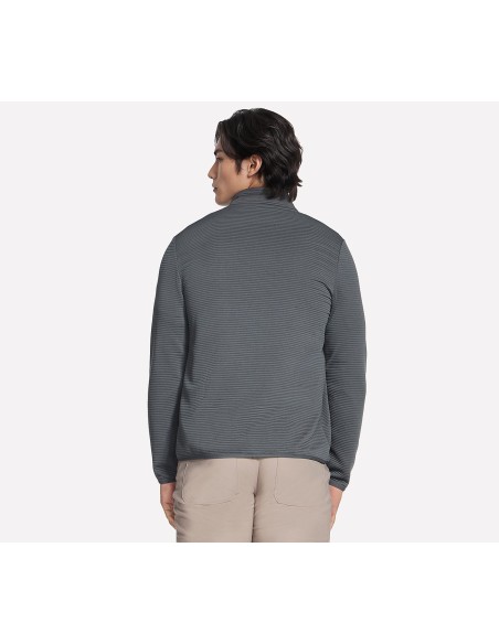Skechers The Hoodless Hoodie Ottoman Jacket JA25GNBK