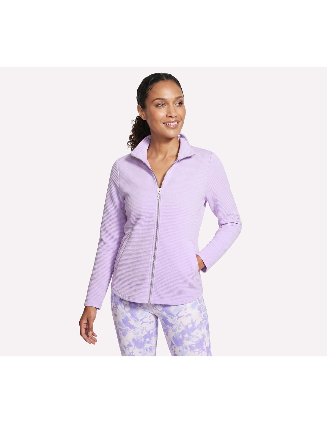 Skechers The Hoodless Hoodie GoWalk Shine Jacket JA78WSPR