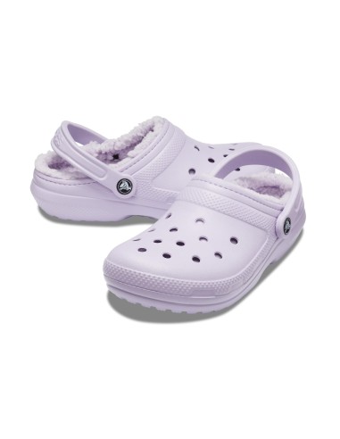 Crocs Classic Lined Clog Lavender Purple FlipFlops 20359150P