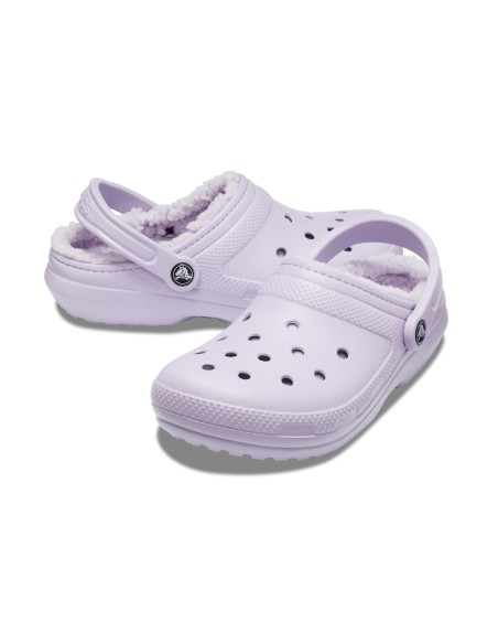 Crocs Classic Lined Clog Lavender Purple FlipFlops 20359150P