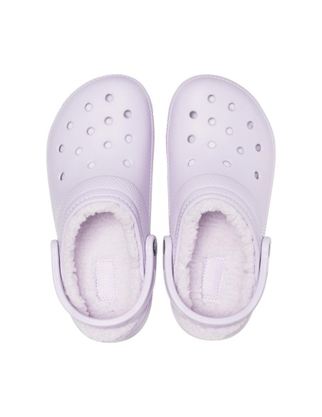 Crocs Classic Lined Clog Lavender Purple FlipFlops 20359150P