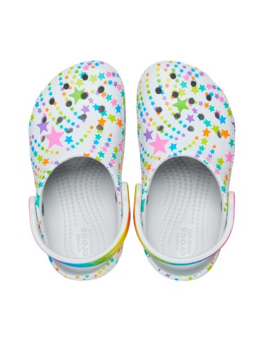 CROCS CLASSIC DISCO DANCE PARTY CLOG T SHIMMERMULTI FLOPS 2080960ZT
