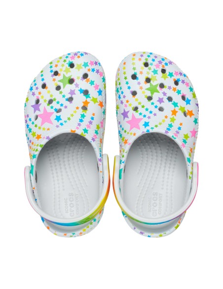CROCS CLASSIC DISCO DANCE PARTY CLOG T SHIMMERMULTI FLOPS 2080960ZT