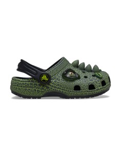 CROCS CLASSIC IAM SCARY DINO CLOG T KIDS BLACK 211372001