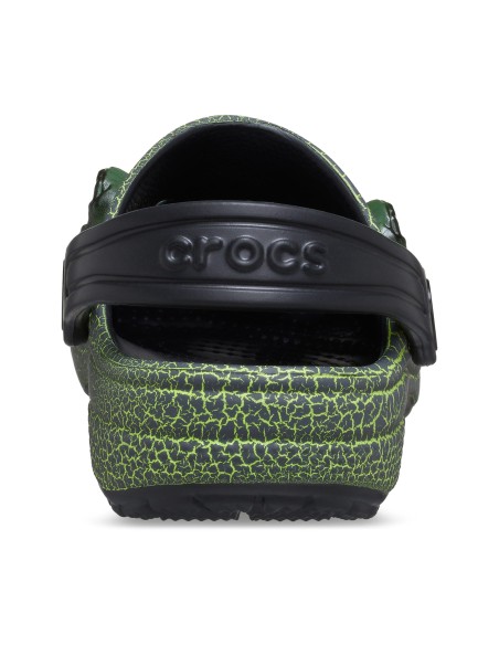 CROCS CLASSIC IAM SCARY DINO CLOG T KIDS BLACK 211372001