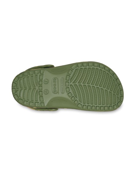 CROCS CLASSIC CAMOUFLAGE CLOG K ARMY GREENMULTI 2118793TC