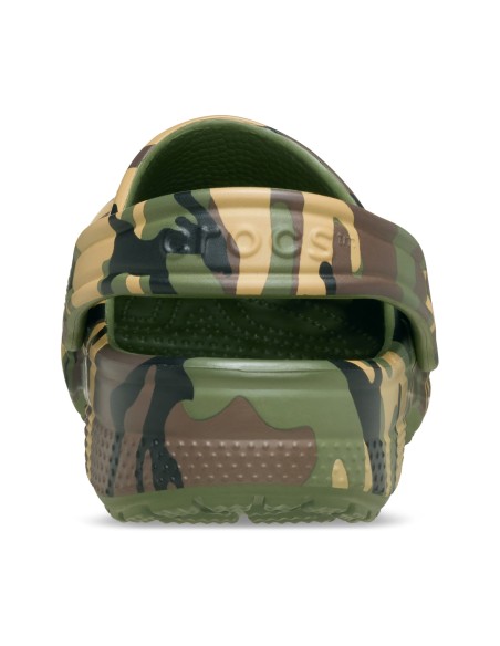 CROCS CLASSIC CAMOUFLAGE CLOG K ARMY GREENMULTI 2118793TC