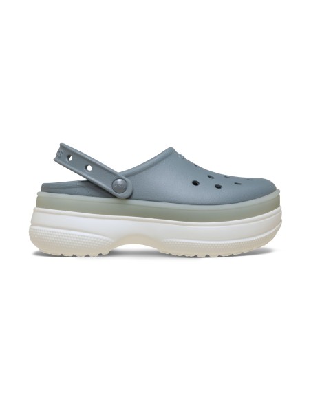 CROCS CLASSIC FROSTED STACKED CLOG CONCRETE 2125670Z3