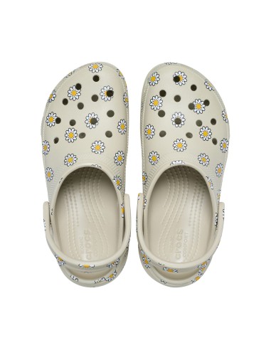 CROCS CLASSIC PLATFORM CLOG IN FLORAL METEOR 2126681WY