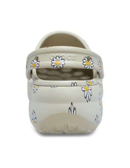 CROCS CLASSIC PLATFORM CLOG IN FLORAL METEOR 2126681WY