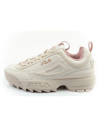 Fila Disruptor women's shoes sports sneakers fashionable beige comfortable