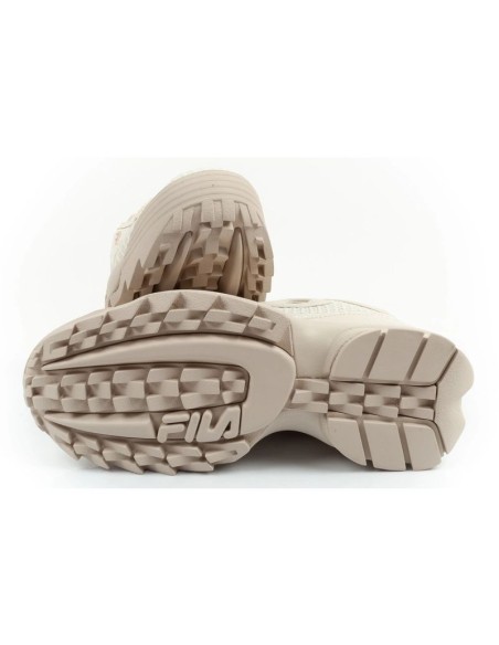 Fila Disruptor women's shoes sports sneakers fashionable beige comfortable