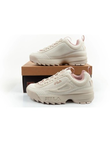Fila Disruptor women's shoes sports sneakers fashionable beige comfortable