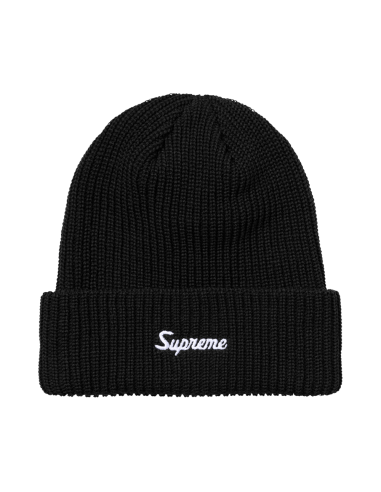 Supreme Loose Gauge Beanie 'Black' FW26BN10BLACK MBS