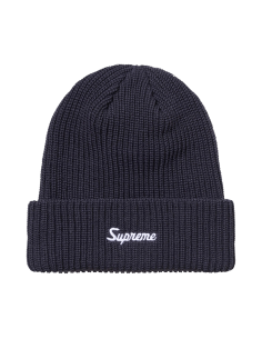 Supreme Loose Gauge Beanie 'Navy' FW26BN10NAVY MBS