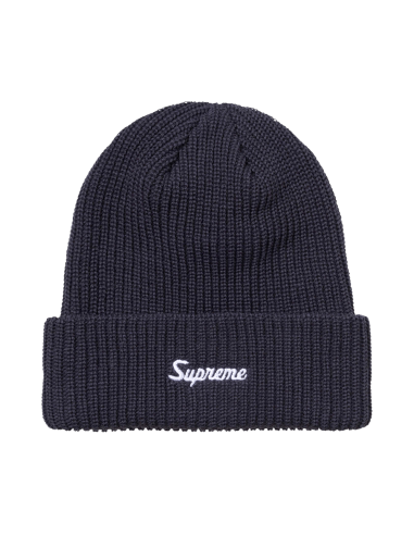 Supreme Loose Gauge Beanie 'Navy' FW26BN10NAVY MBS