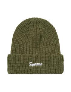 Supreme Loose Gauge Beanie 'Olive' FW26BN10OLIVE MBS
