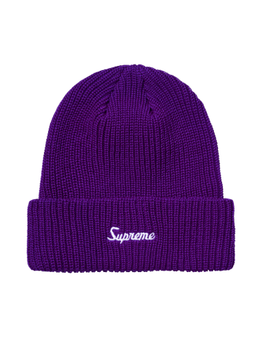 Supreme Loose Gauge Beanie 'Purple' FW26BN10PURPLE MBS